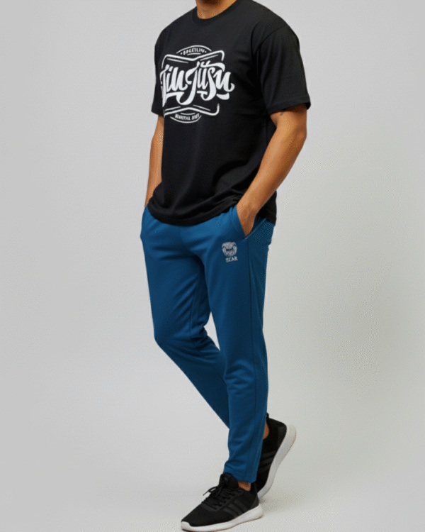 FTB3 Scar - 'Fighter' Printed, Comfort Stretch trackpant